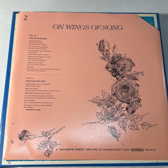 Romantic Strings And Voices Present On Wings Of Song 6 LP Box Set RCA Custom - Picture 6 of 10